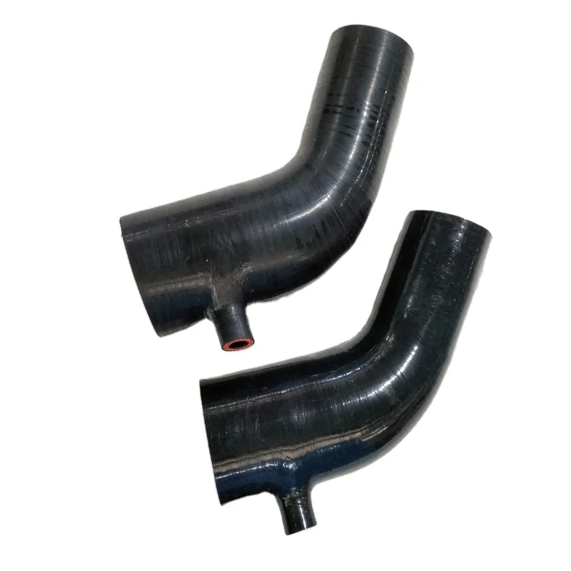 Manufacture Automotive Supply 45 Degree 135 Degree Silicone Hose Elbow Silicone Rubber Hose