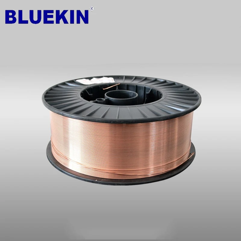 China Factory Direct Sale welding wires Mig CO2 solder wire Copper Coated Welding Wire er70s-6