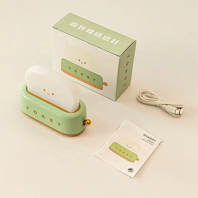Лучше милый USB перезаряжаемый тостер ночной свет