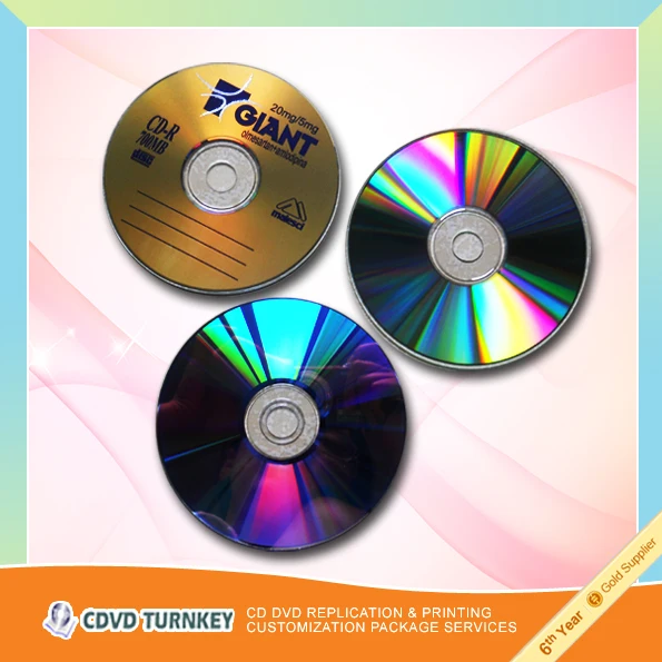 blank CDR  DVDR with logo printing in slim black cd case