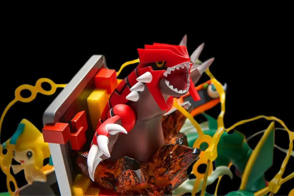 Poket Monster GK MFC Rayquaza Kyogre Аниме фигурки для коллекции