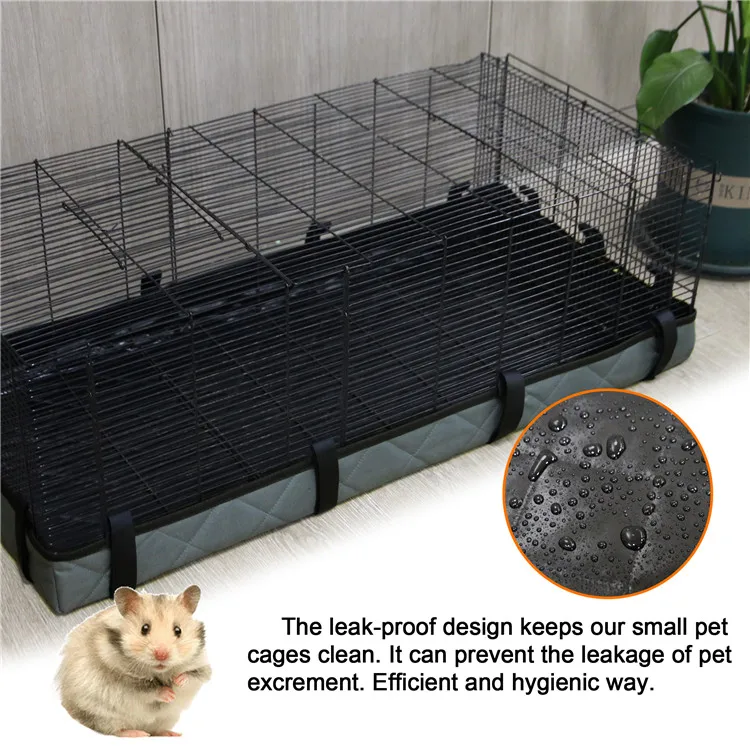 Mydays Outdoor Water-proof Breathable Chew Proof Soft Airline Pet Dog Guinea Pig Three-layer Cage Crate Kennel Base Mat Pad