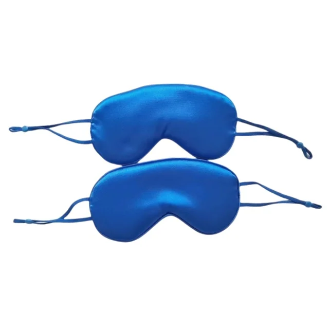 Universal satin ear-hanging eye mask travel light-shielding sleep breathable eye mask spot wholesale beauty and Personal Care