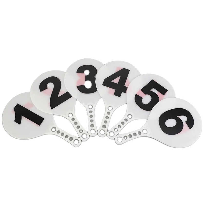 Spot Wholesale School Basketball Game Referee Substitution Board Simple Basketball Game Pvc Foul Card