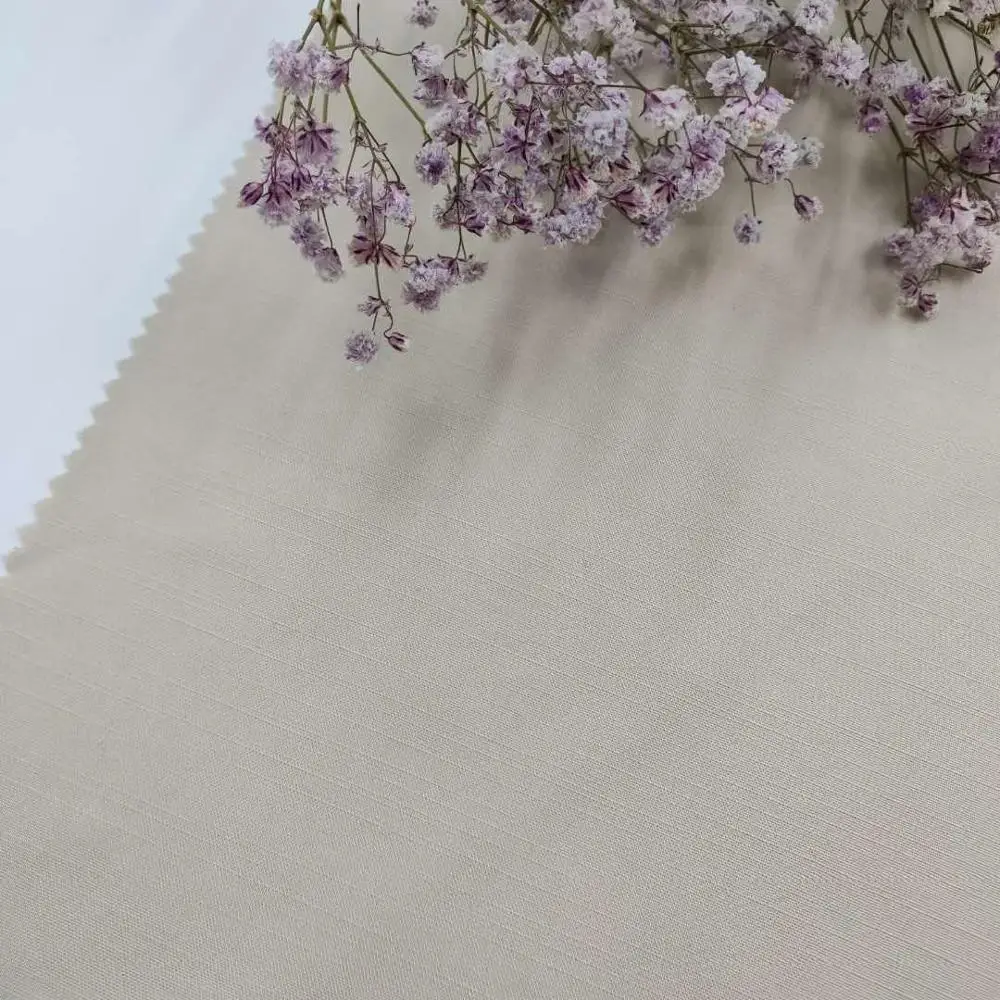 2019 новый дизайн LENZING PROVISCOSE SLUB 140GSM район и TENCEL смешанная ткань