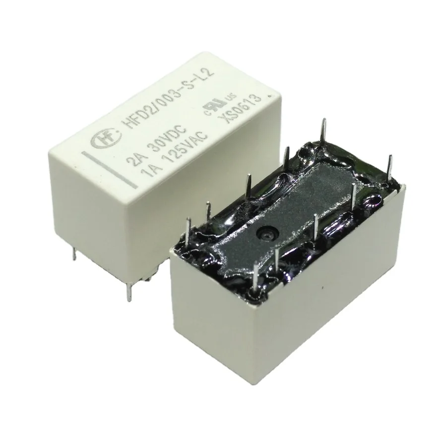 Relay HFD4/-4.5-5-9-12-24-SR Monostable mounting type 8 feet original authentic direct supply