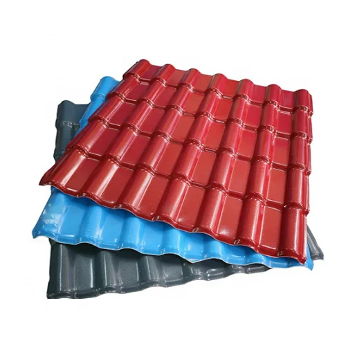 Quick Installation PVC Decorative Sheet Covered ASA Roof Tiles Corrugated Plastic Roofing for Beautiful Exterior