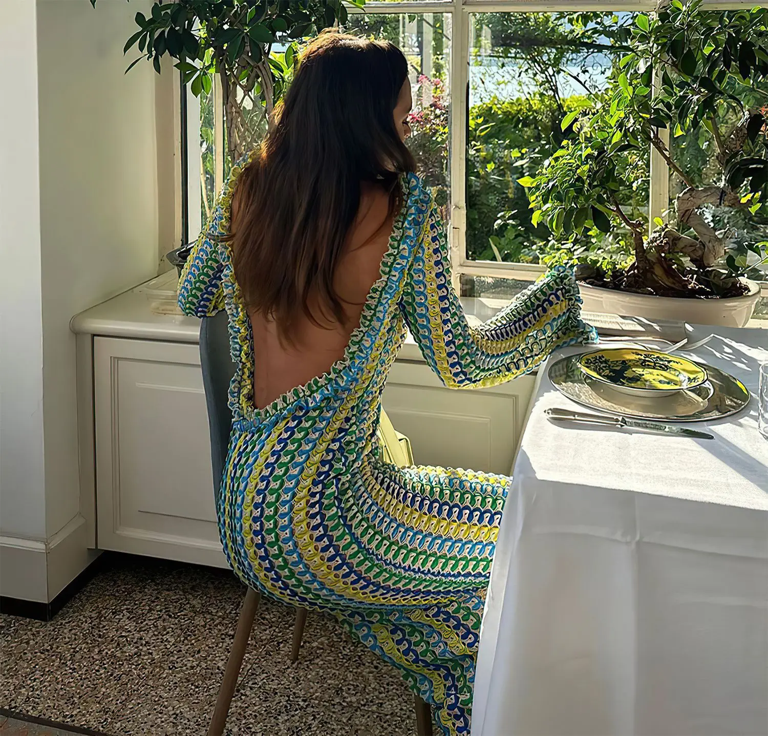 Wholesale sexy long dleeve dress casual elegan long Formal Elegant Sweaterbeach dresses women summer