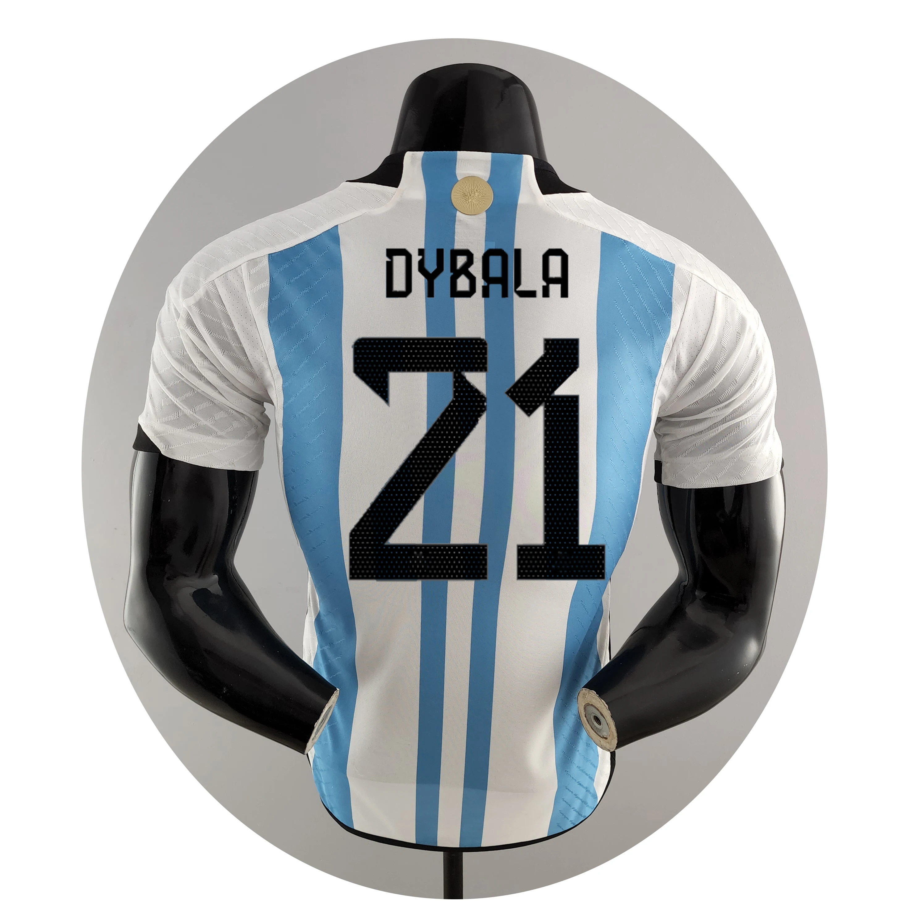 2023 new soccer 2022 world uniform Argentina Football Soccer Jersey MESSI cup football shirt KUN AGUERO player version Jersey