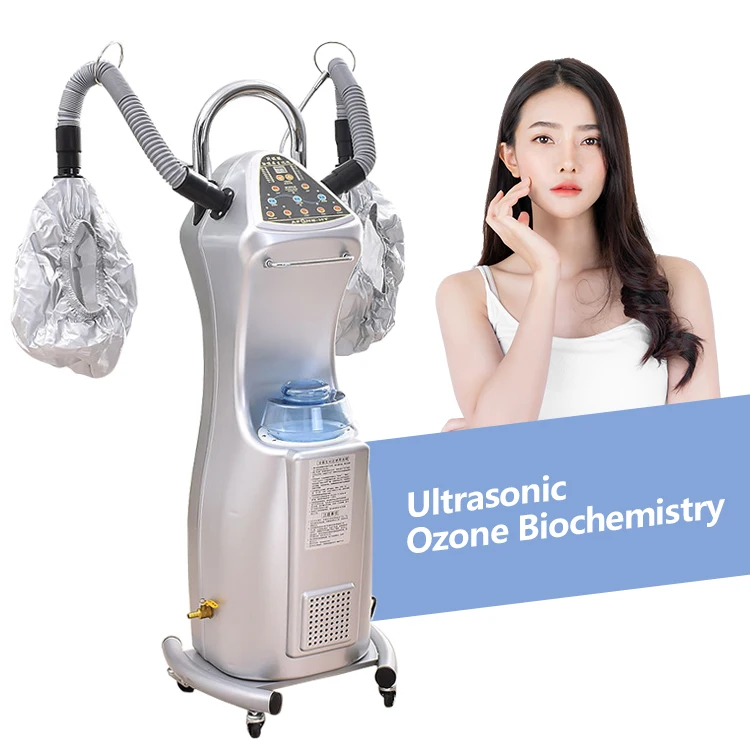 Professional Hair Straightener Steam Pod Biochemical Instrument O3 Live Oxygen Hair Steamer For Hair Beauty Spa