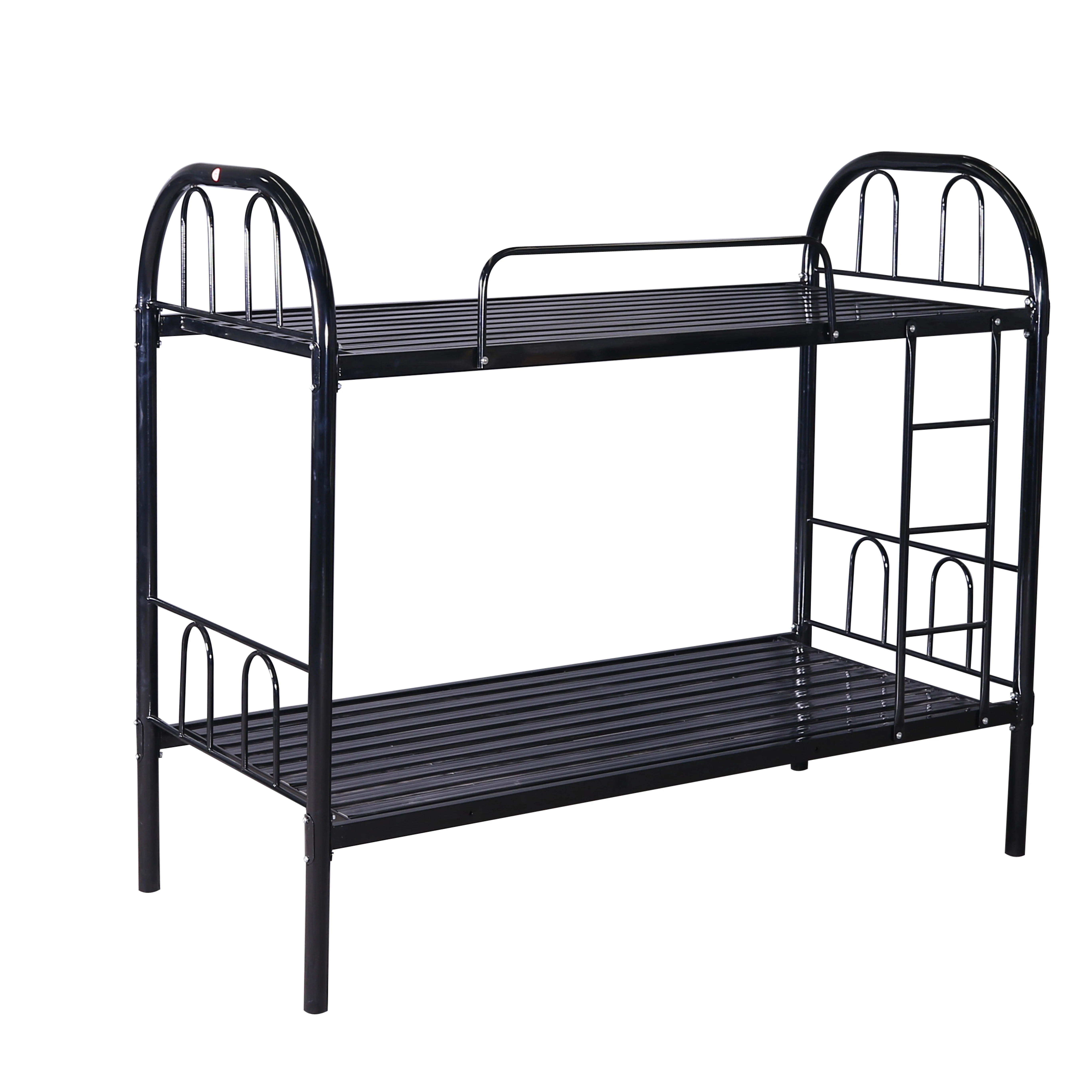 Adults dormitory double decker layer loft bed student bedroom furniture school steel bunk bed