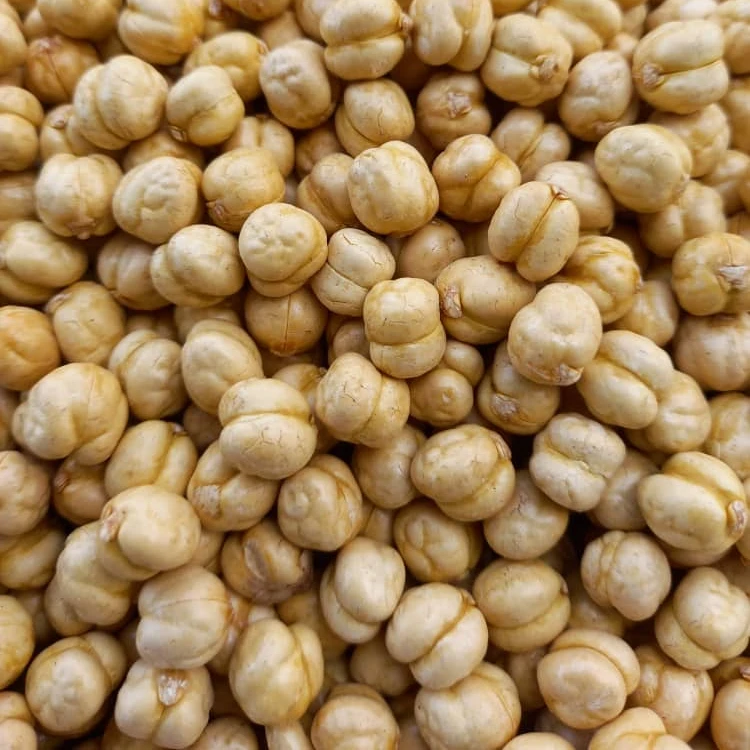 Chickpeas High Quality Healthy Snack Wholesale Roasted 8mm Yellow Chickpeas For Export