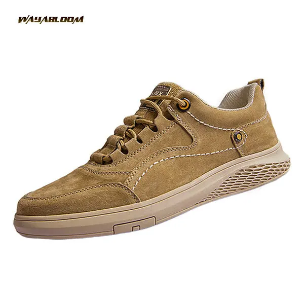 Spring Leather Casual Men's Sports Shoes Men Suede Printed Canvas Skate Shoes Winter Shoes for Men Mesh ODM OEM