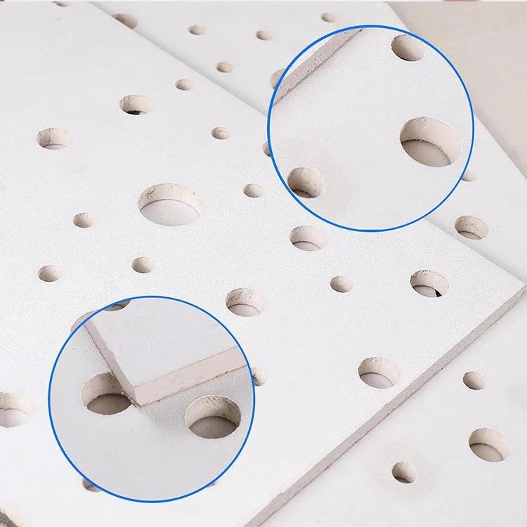 perforated gypsum ceiling board plasterboards suspended ceiling tiles drywall