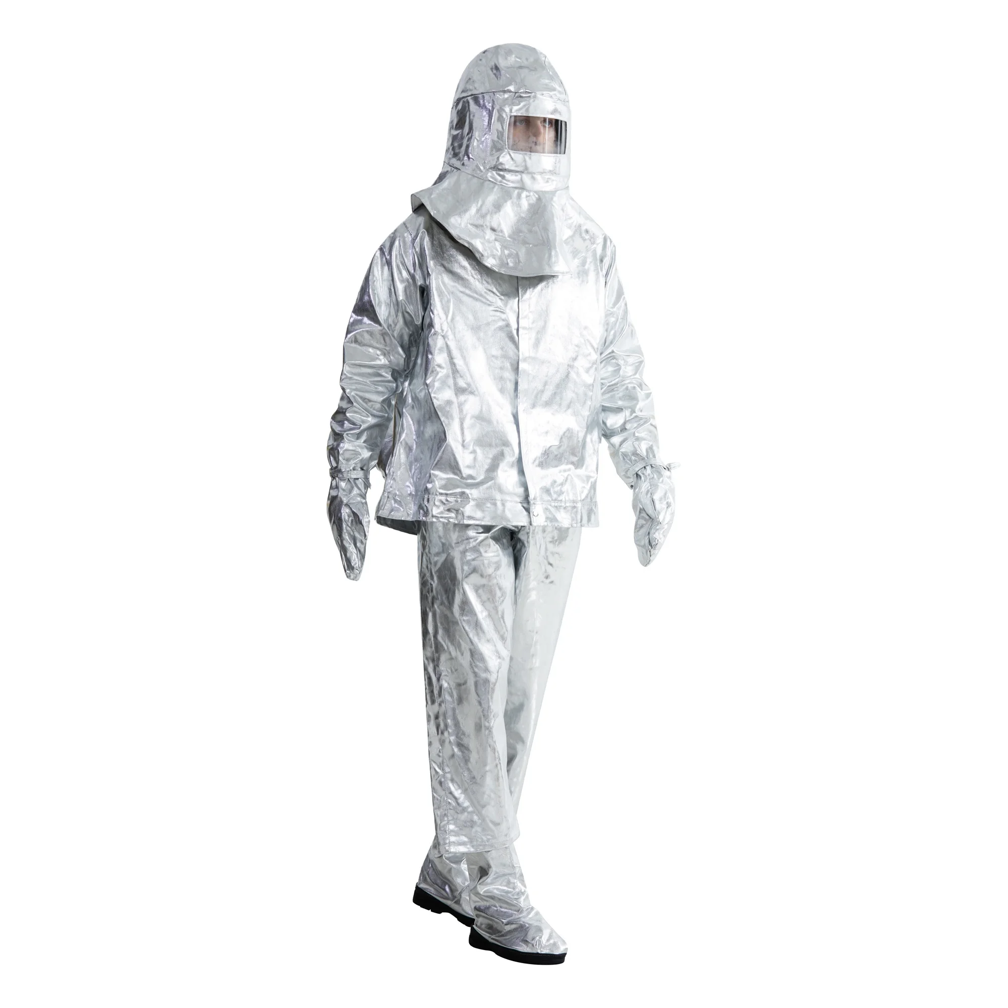 1000 degree heat radiation aluminum foil suit