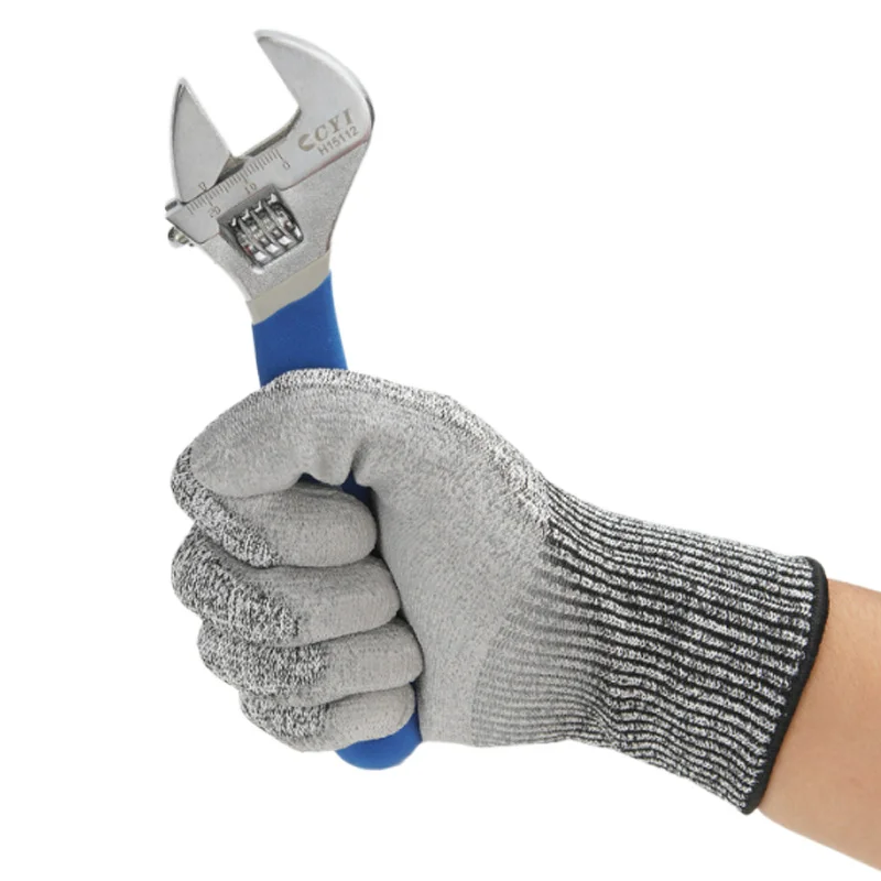 Dengsheng labor insurance cutting gloves anti-cut anti-stab wire 5 soft armor 659 wear-resistant glass gloves orange custom