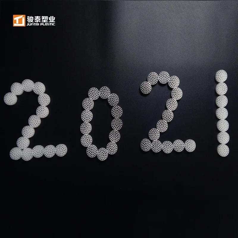 Strong stability Plastic Bio Filter mbbr for Municipal sewage treatment