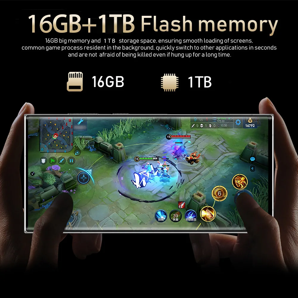 Galaxy S23 Ultra 16GB+1TB Android Smartphone 6800mah 5G Dual SIM Dual Standby Unlocked Mobile Phone
