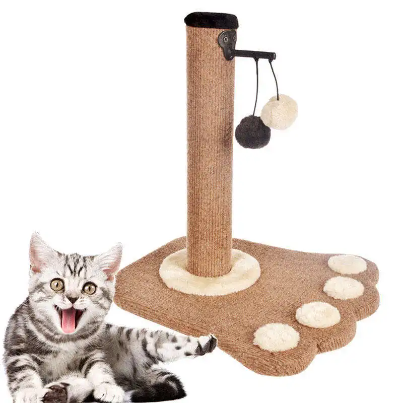 Small Size With Toys For Pets Playing Simple Cat Tree House Scratching Tree Climbing Wooden Pet Furniture