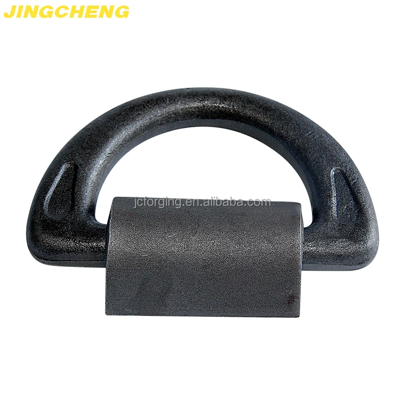 Tie Down Bolt Type Weld On JIS type D Ring For Flatbed Truck Trailer
