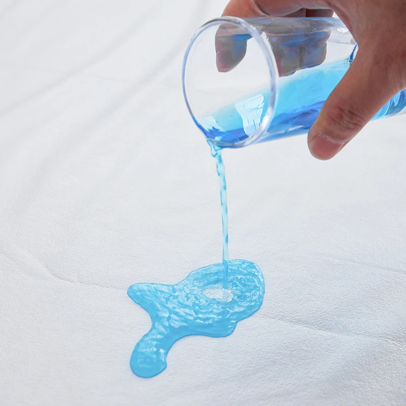 Bedspread Single Terry Towel Mattress Protector with 4 Corner Elastic Band Waterproof Mattress Cover