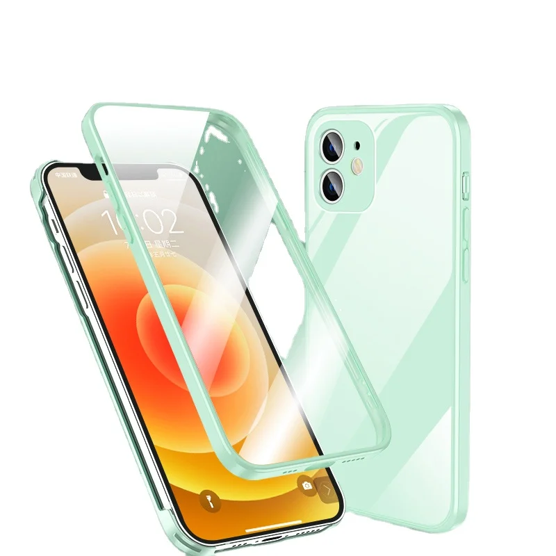 2021 Bulk Buy Shockproof Soft Custom TPU Acrylic Clear Mobile Accessories Back Cover transparent Phone Case