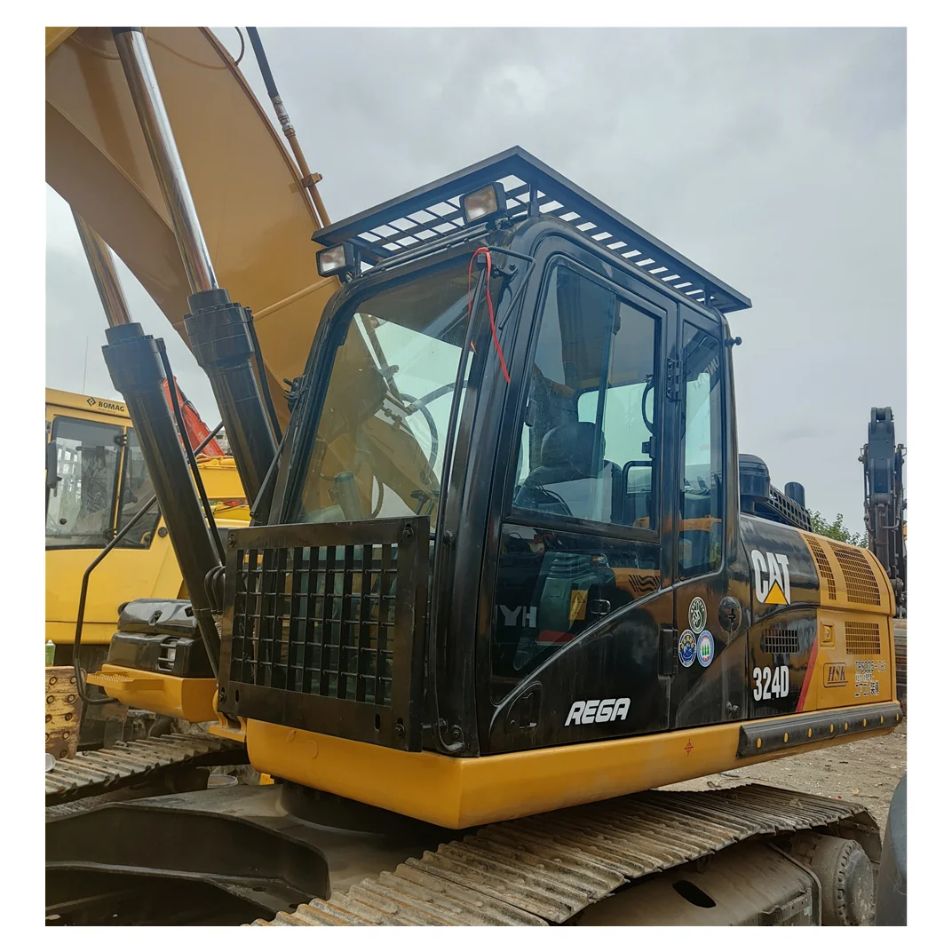 Used Caterpillar excavator CAT324D multi-functional high efficiency excavator crawler excavator 324D cheap price for sale