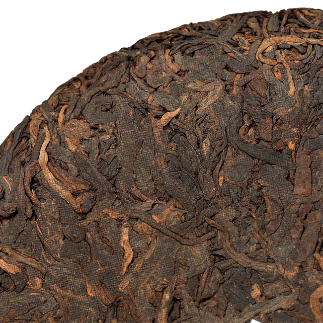 factory direct price Yunnan Yiwu mountain ripe Pu er loose tea leaves ,puer tea cake fermented 357g
