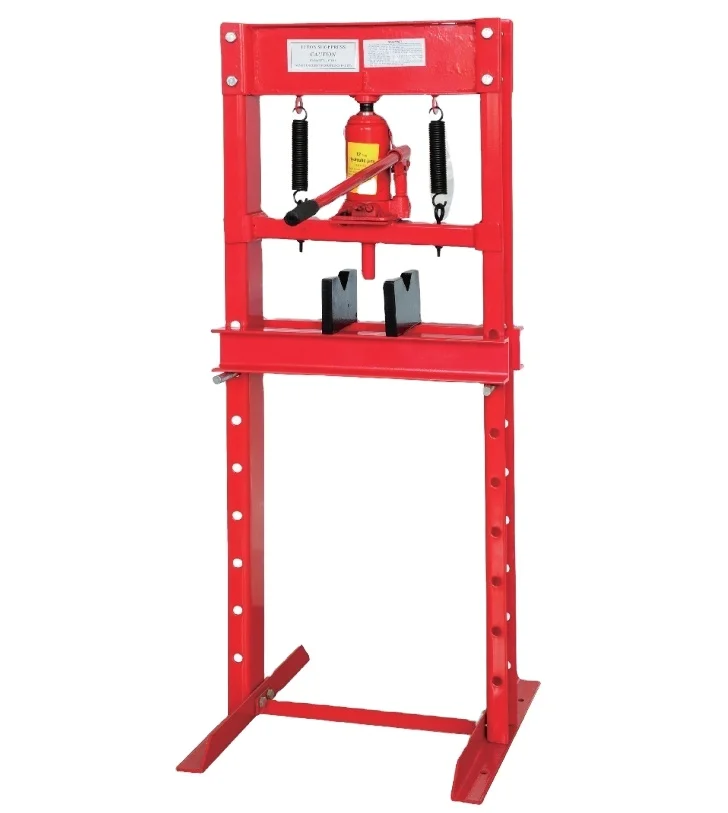 2021new  Workshop press 10T pneumatic manual hydraulic workshop press