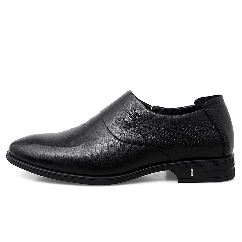 Exquisite Workmanship Mens Dress Shoes Oxford Genuine Leather with Delicate Stitches Men Black Lace Custom