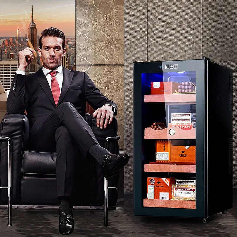 electric cigar humidor cabinet 200-500 r  cooler  cases cabinet refrigerator cigars cabinet fridge cigar box