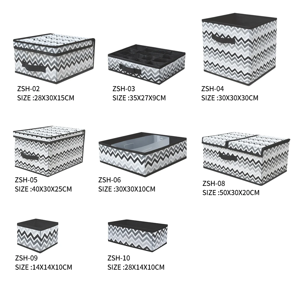 Hot Selling Printed Nonwoven Fabric Discounted  Inventory Stackable Toy Storage Cube