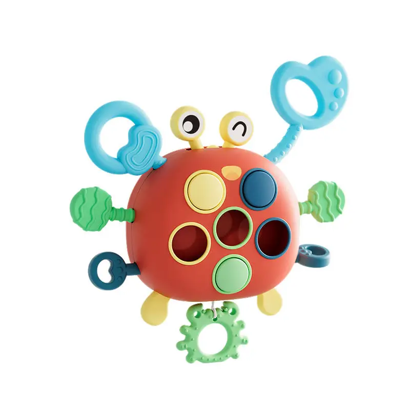 Montessori Montessori Educational Toy for Toddler Baby Finger exercise crab Toys Learning Education Sensory Toy Children