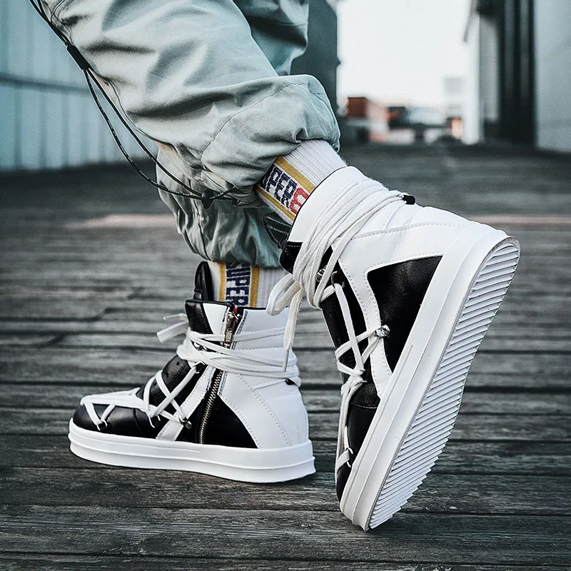 Custom logo2022 RO high top walking style leisure skateboard shoes canvas spring casual autumn couples fashion shoes for men