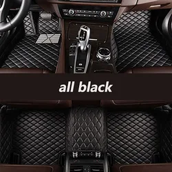 Кожаные Коврики для Volkswagen VW Polo 6r Golf 4 5 6 7 8 Mk7 Mk6 Mk5 Passat B5 B6 B7 B8