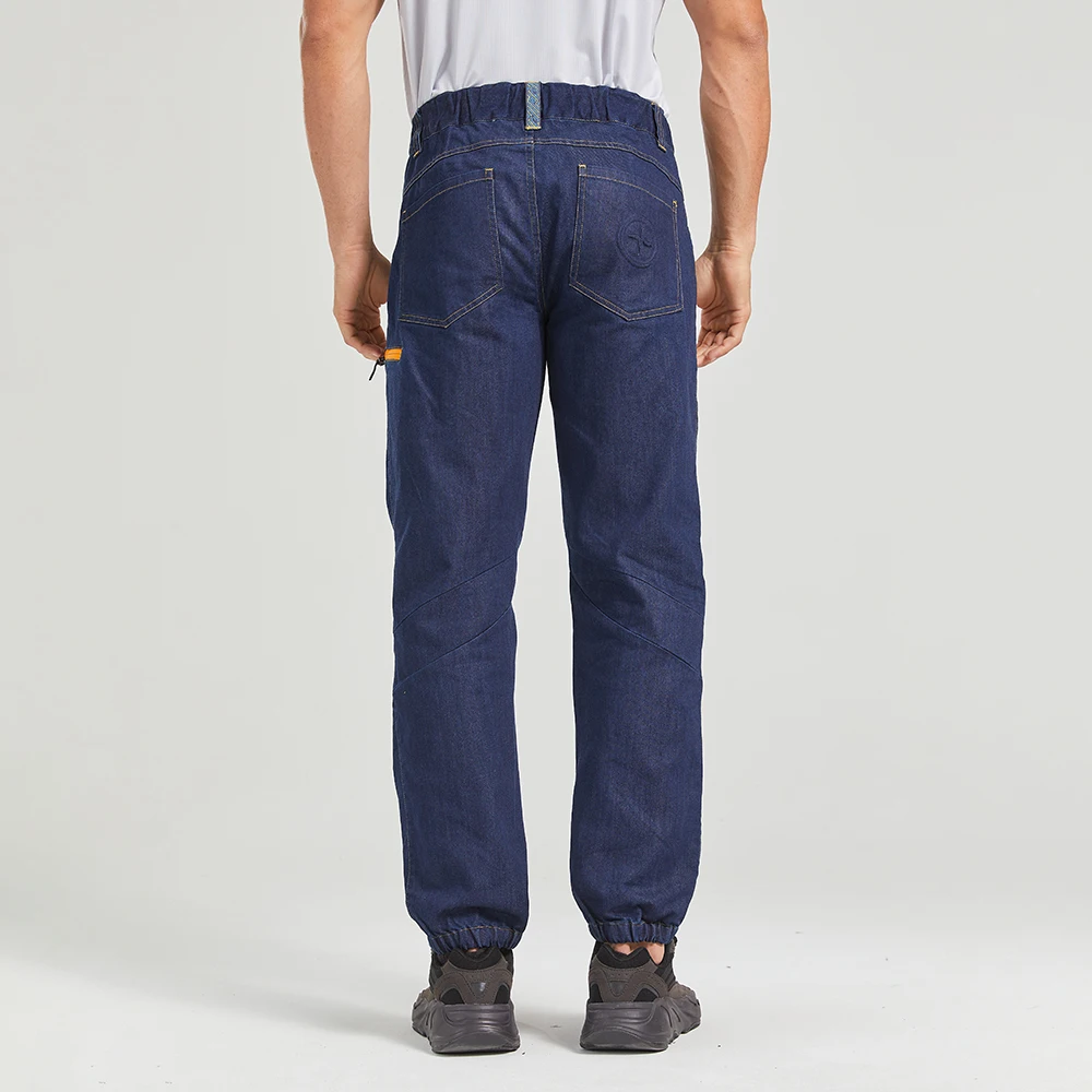 Ergonomic cut denim jeans pants durable men jeans pants for casual or sportswear