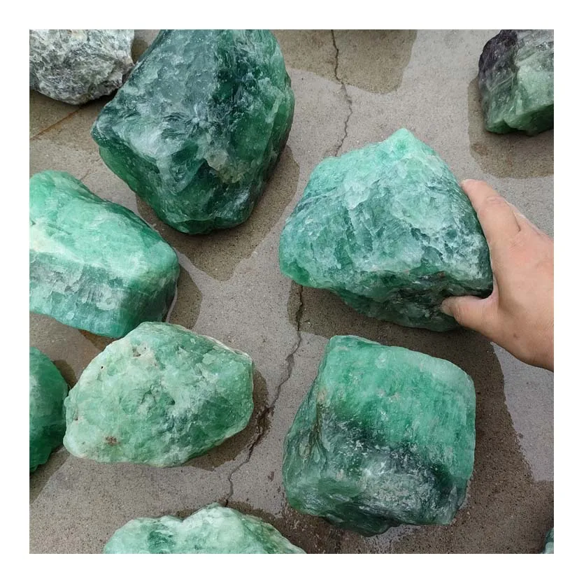 Cheap price calcium fluoride fluorspar caf2 large rough stone rare fluorite raw for sale