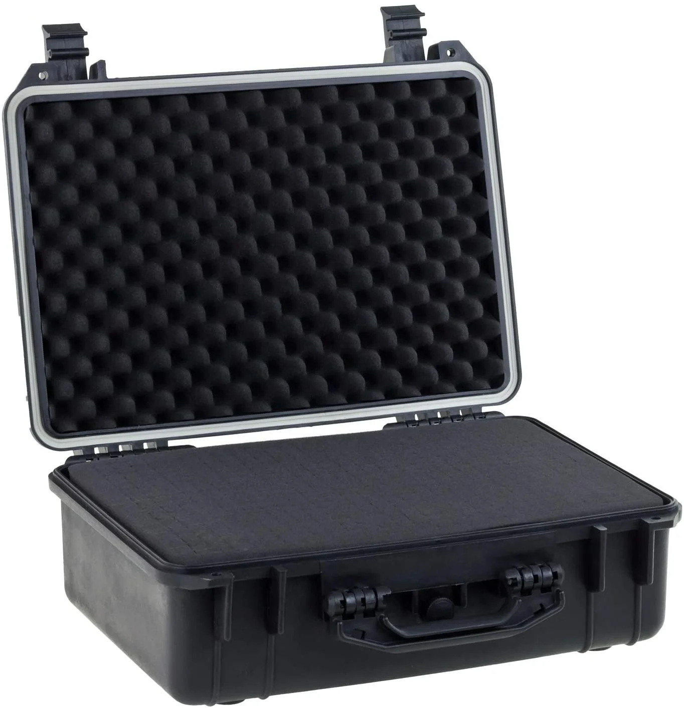Pelican 1500 custom logo foam plastic black plastic case
