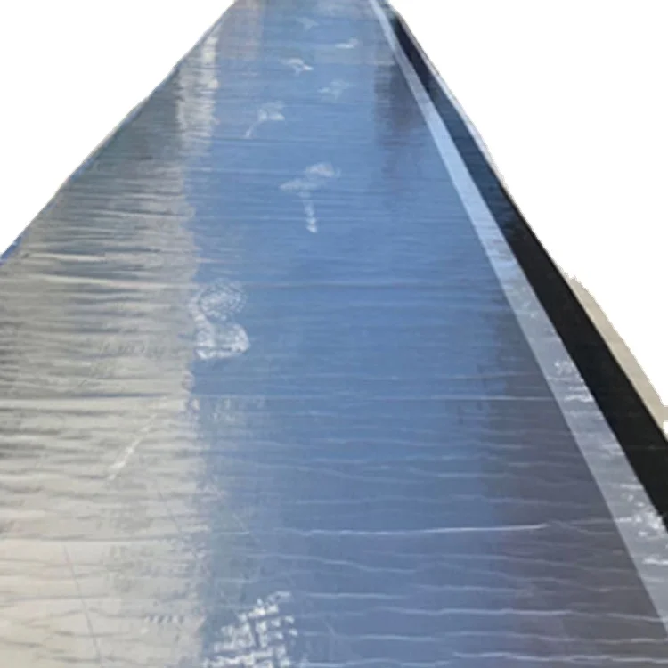Self Adhesive Bitumen Waterproof Membrane With Aluminum Foil Modified Bitumen Waterproof Membrane For Concrete Roof