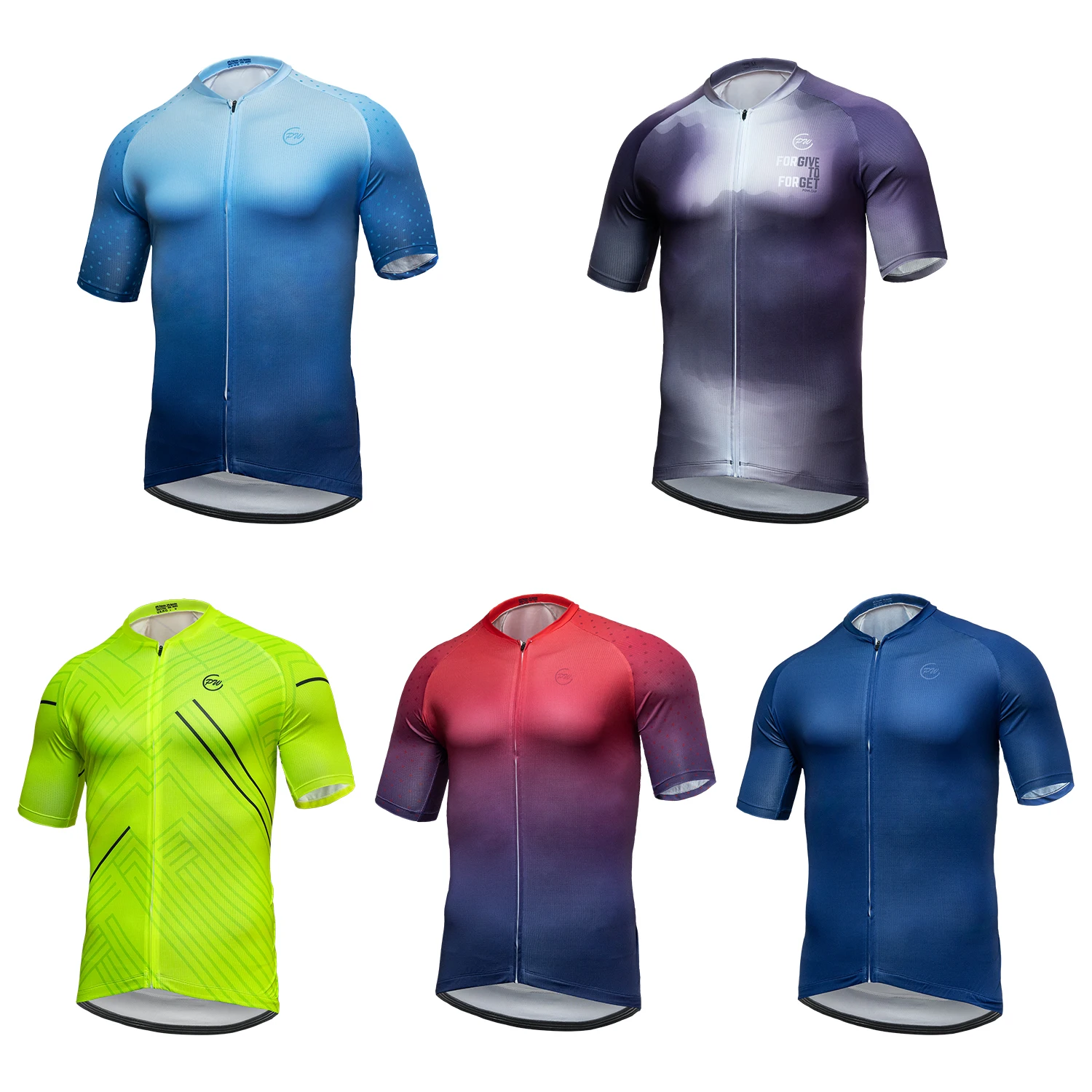 China Manufacturer Custom Professional Bicycle Shirts Wear Resistant Bike Cycling Jersey Uniform