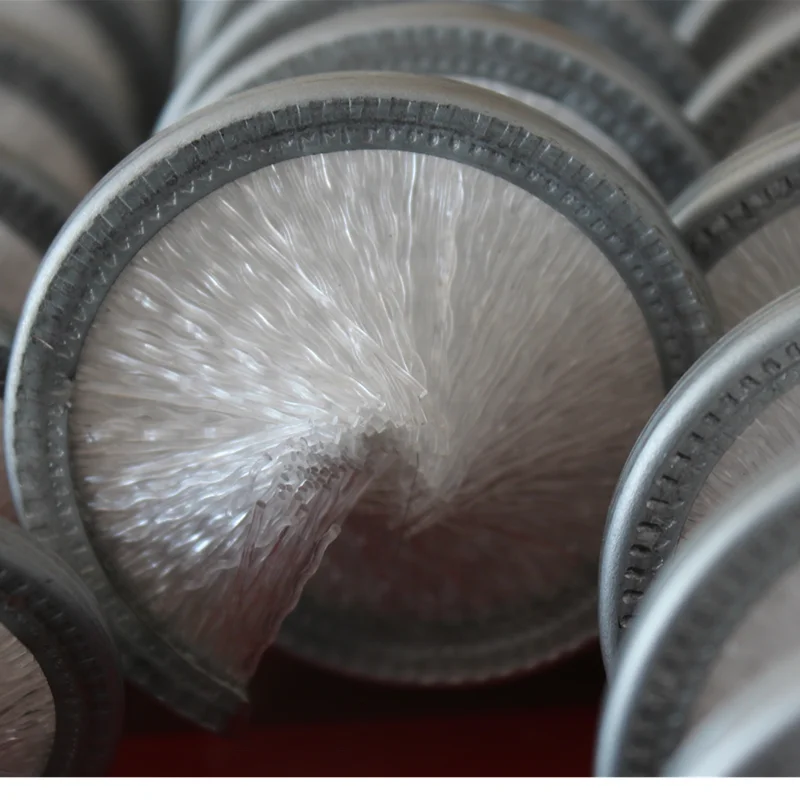 Inside coil Wire spiral brush cylinder cleaning brush for ss wire