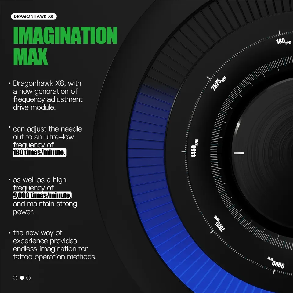 1500mAh Capacity Adjustable Stroke SMP Tattoo Machine For Permanent Makeup Brows Lips Eyelines Wireless Tattoo Pen