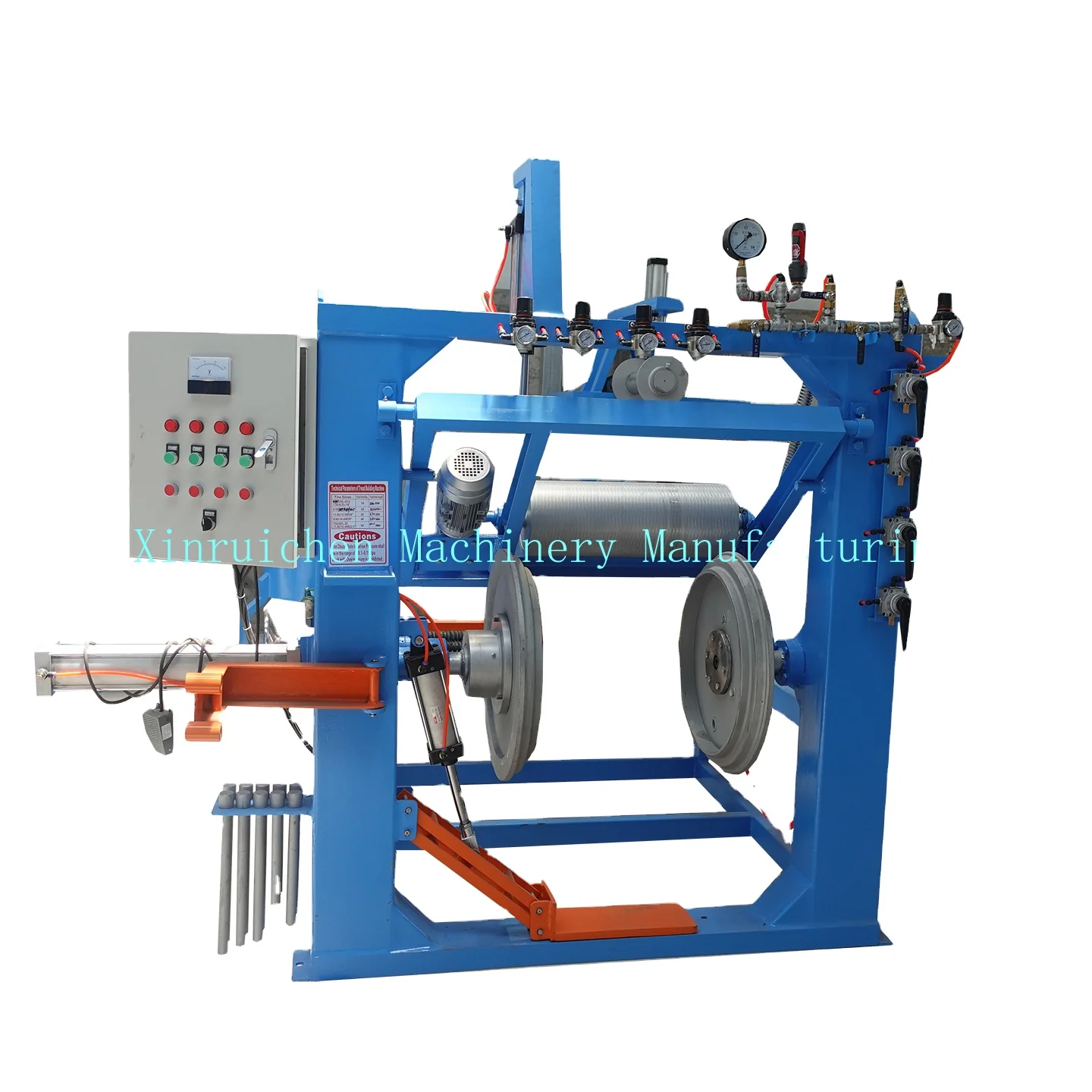 truck tire tread building machine / Waste tyre retreading machine