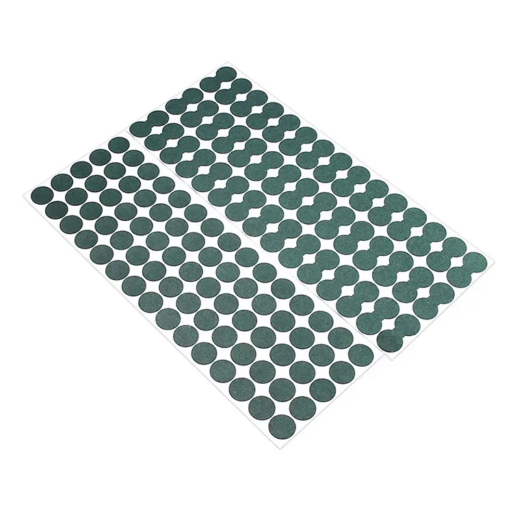 Green Color 200mm 18650 21700 32650 Lithium Battery Insulation Electrical Highland Barley Paper Fish Paper Self Adhesive Tape