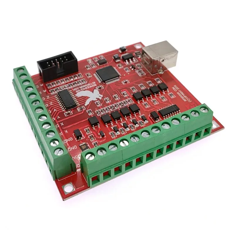 Горячая плата с разъемом CNC USB MACH3 4 оси 100 кГц поддержка шагового и серводвигателя интерфейс водителя контроллер движения драйвера