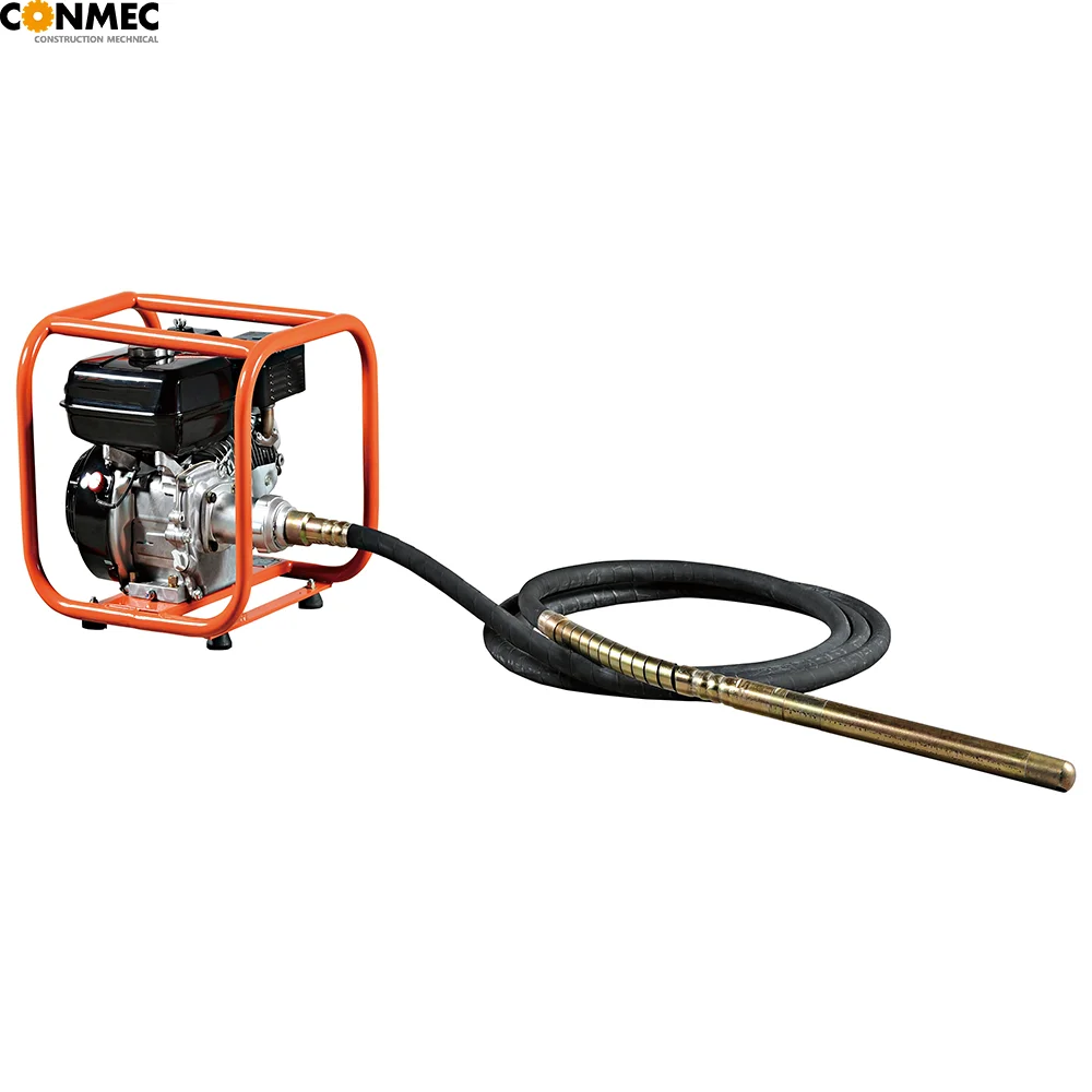 6m flexible concrete vibrator poker with 20kg weight efficient poker shaft for construction use