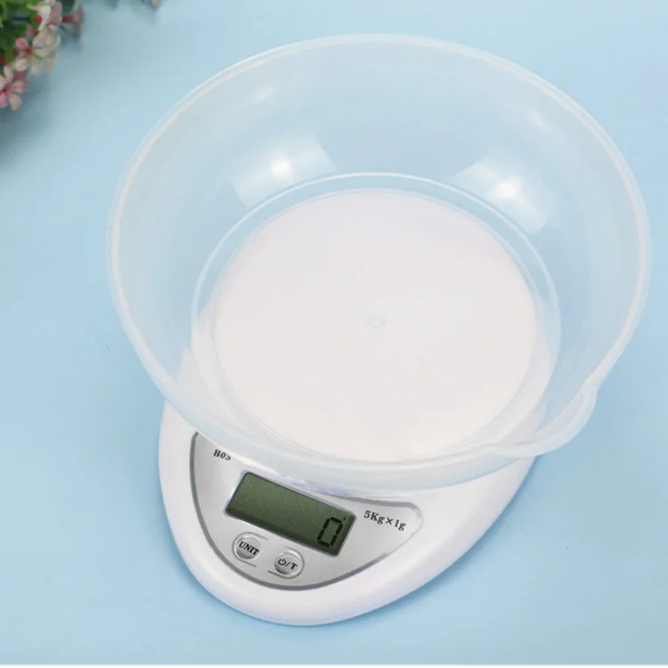 Wholesale Household Lcd Display Plastic Design Cooking Digital Scale Kitchen Electronic Food Scale