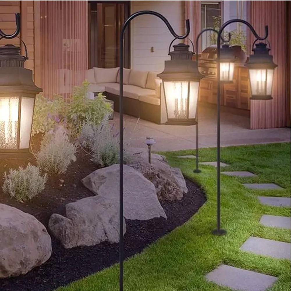 Garden Stakes Sustainable Multifunction Five-legged Shepherd Hooks