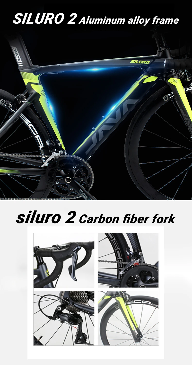 3  carbon fork road bike