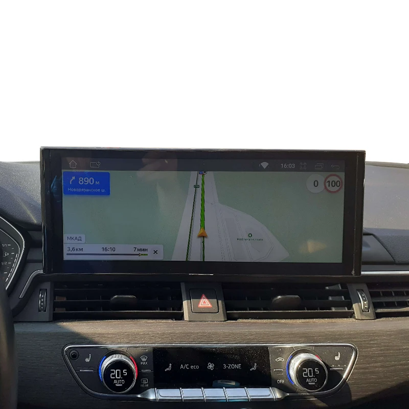 12 3 система Android12 автомобильный DVD-плеер мультимедийный GPS-навигатор для Audi A4 B9 A5 2017-2019 Android Auto Screen с управлением